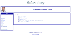 Desktop Screenshot of moise.sefarad.org